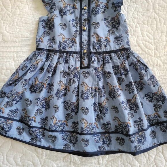 Janie and Jack Equestrian Dress 2T - Picture 2 of 2